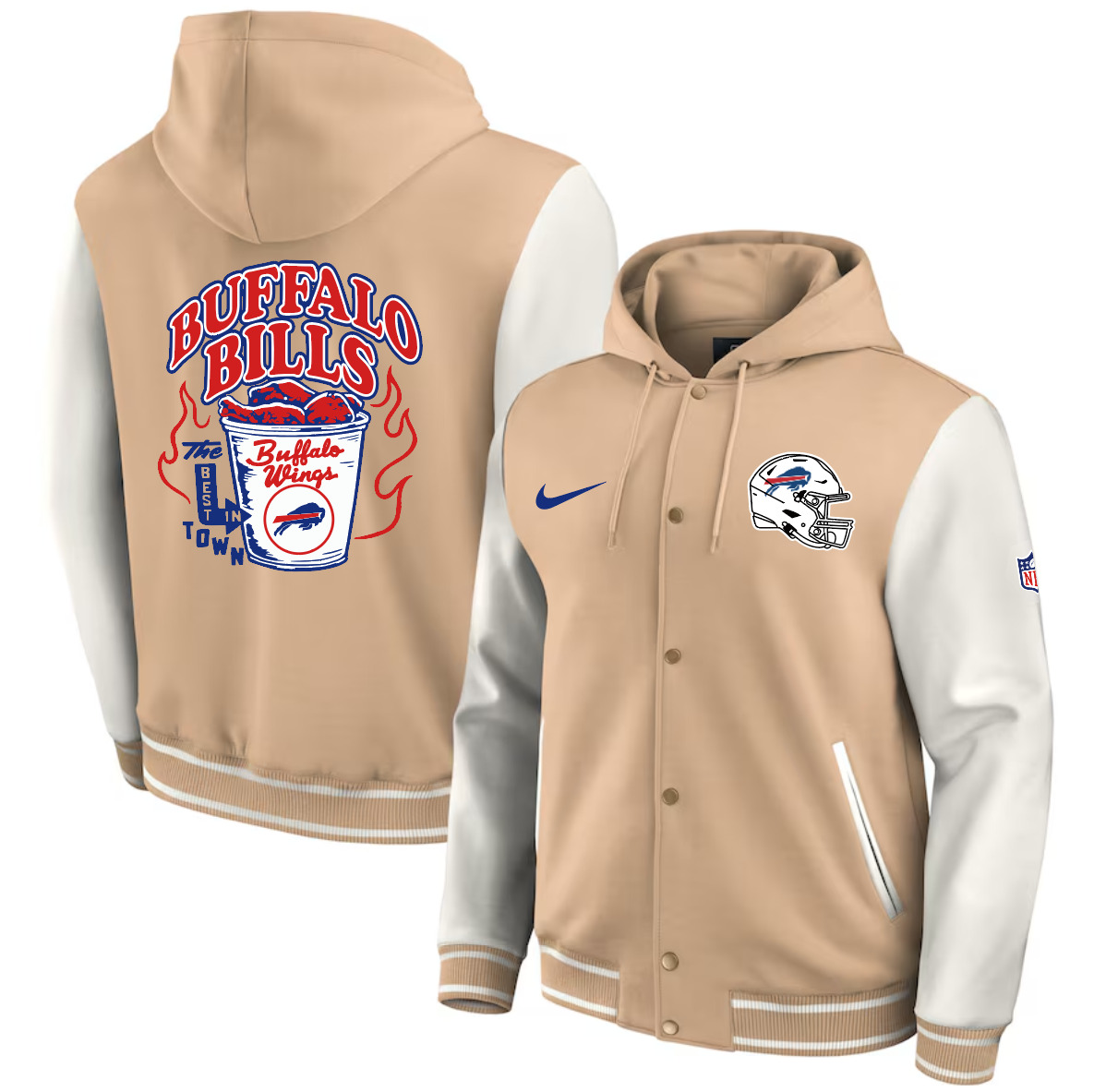Men 2025 NFL Buffalo Bills jacket syle 1->nfl jacket->Sports Accessory